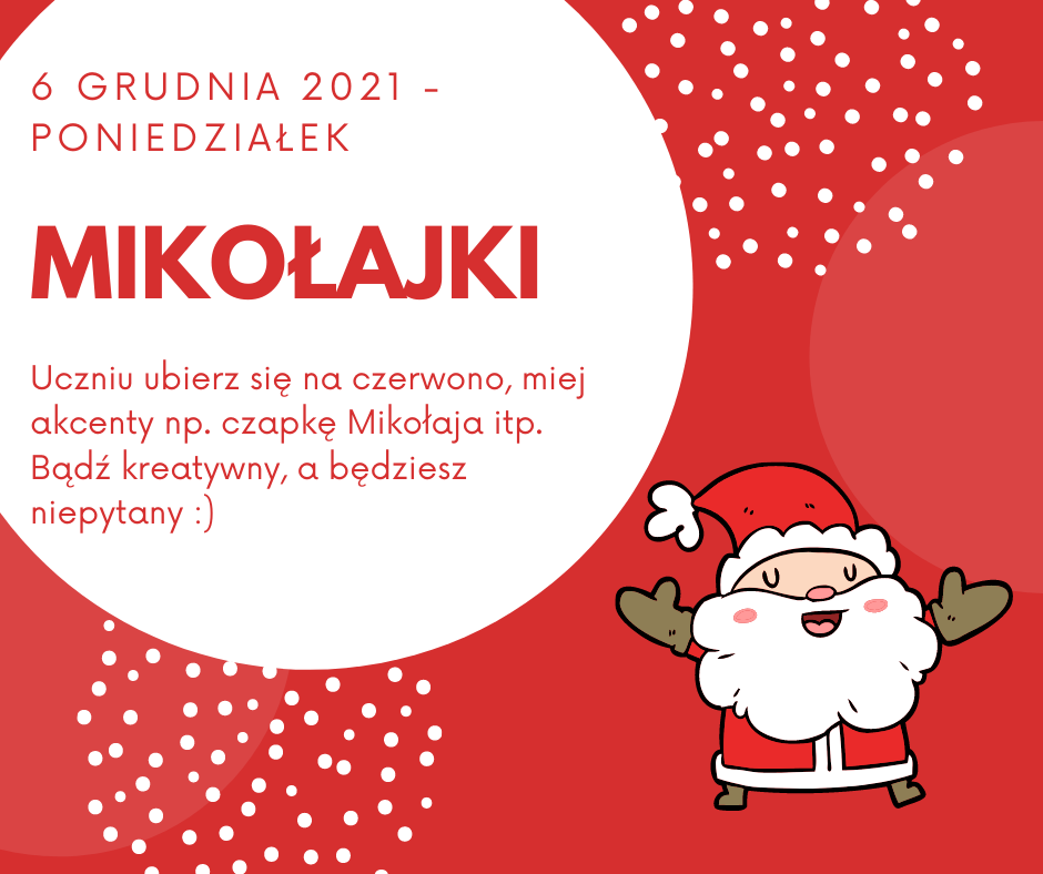 mikołajki w szkole